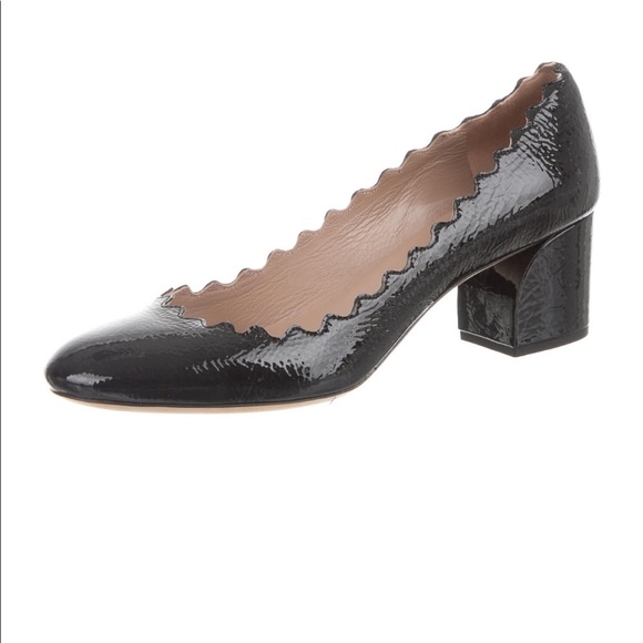 Chloe black patent pump - Picture 2 of 4